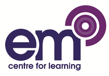 EM Centre For Learning Logo